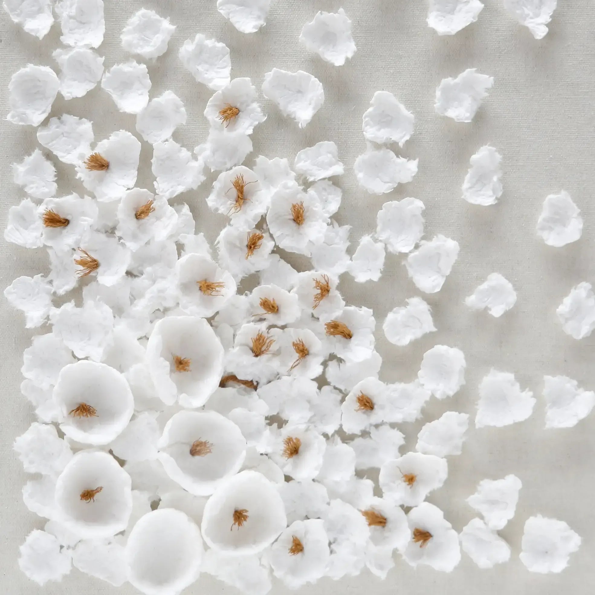 Whitescape Handmade Dimensional Paper Wall Art