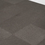 Wode Console Bronze Nera Grey Shagreen Leather