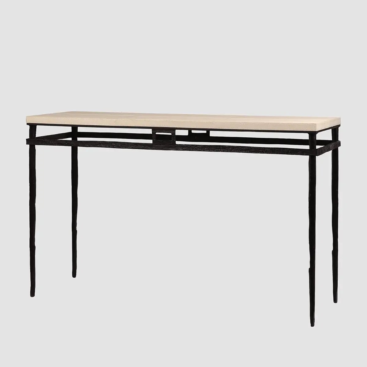 Wode Console Bronze Nera Pumice Leather