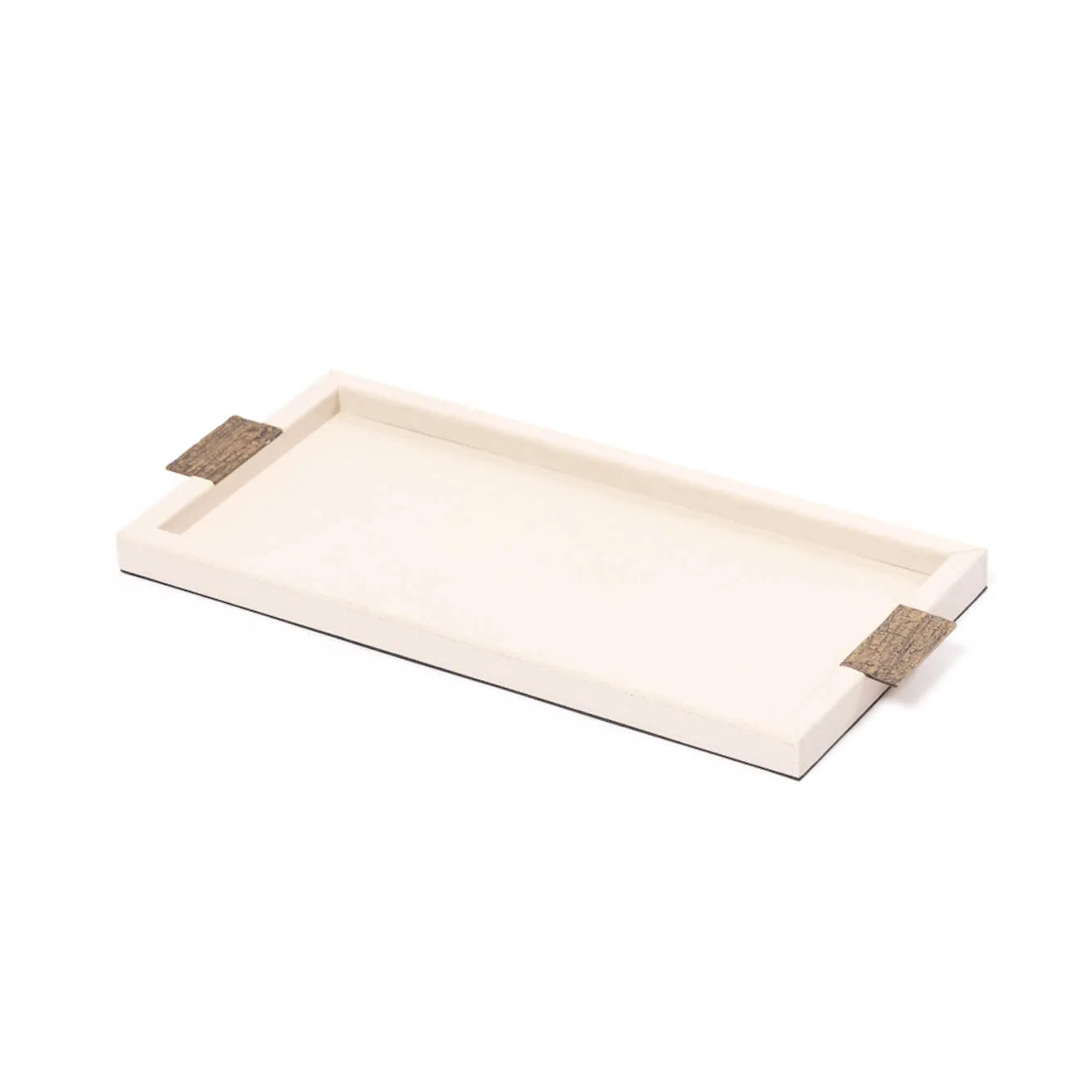 Wode Tray Rectangle Pumice Leather