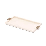 Wode Tray Rectangle Pumice Leather
