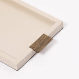 Wode Tray Rectangle Pumice Leather