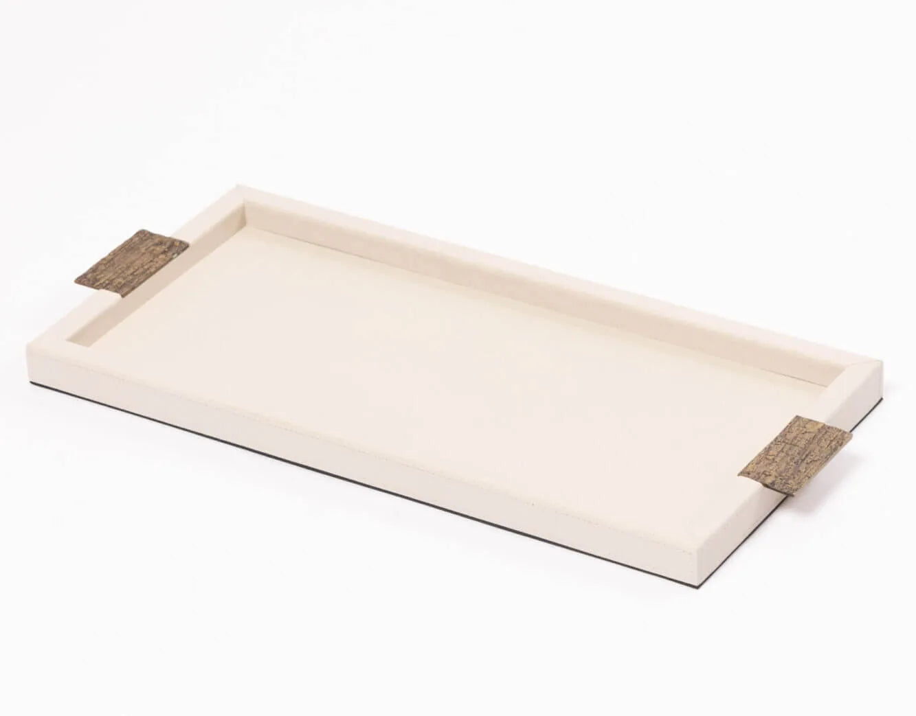 Wode Tray Rectangle Pumice Leather