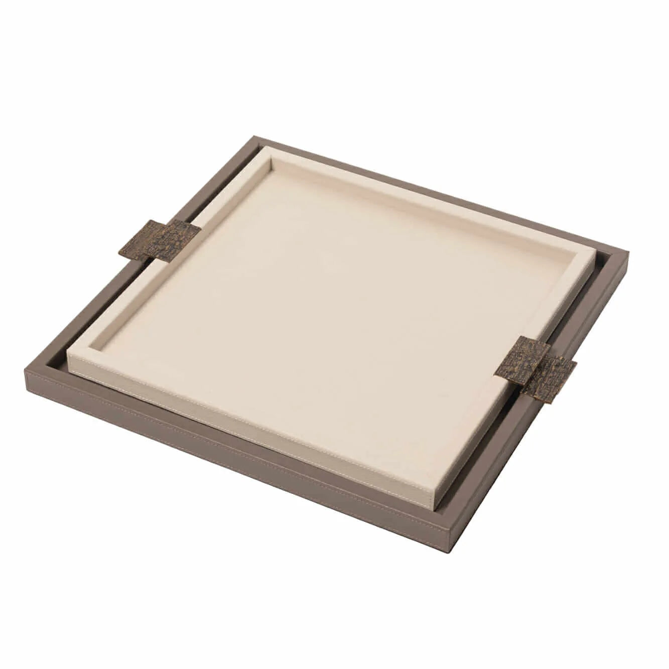 Wode Tray Square Pumice Leather