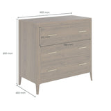 Abberley Chest of Drawers - Brown by DI Designs - Maison Rêves UK