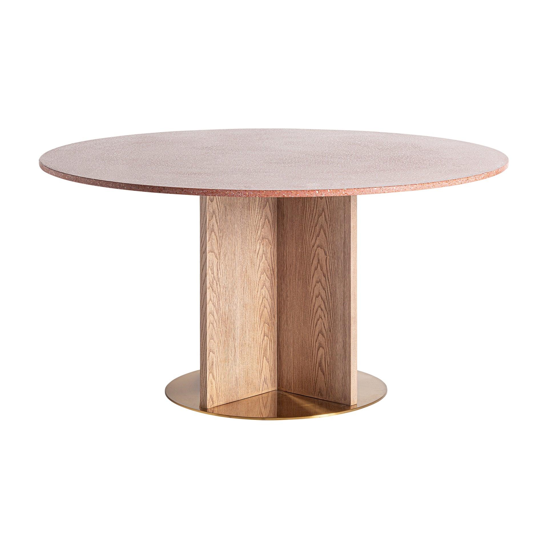 Alferce Circular Terrazzo Dining Table - Maison Rêves UK