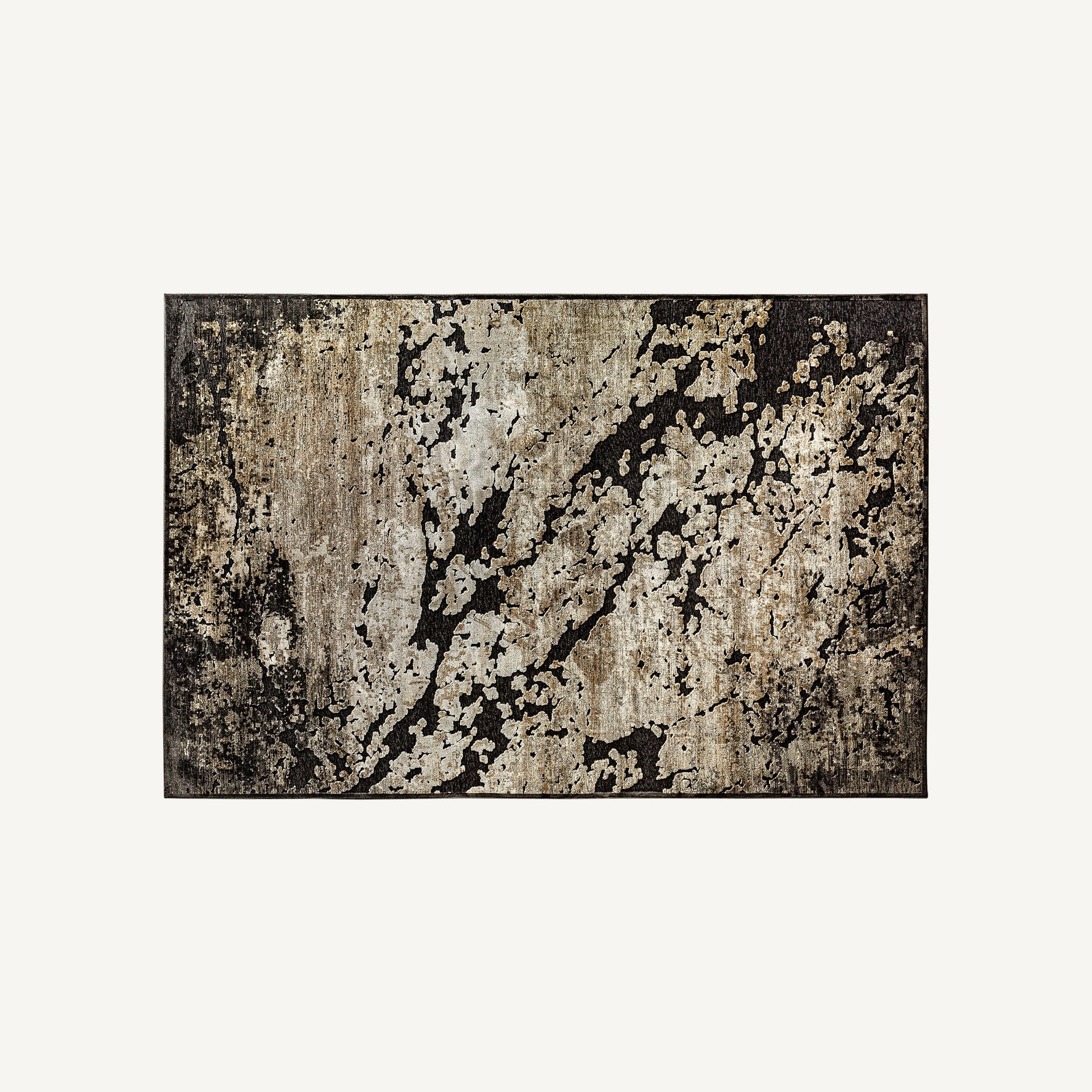 Arleth Dark Chenille Rug - Maison Rêves UK