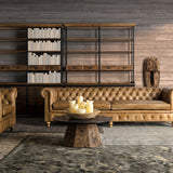 Arleth Black Chenille Rug - Maison Rêves UK