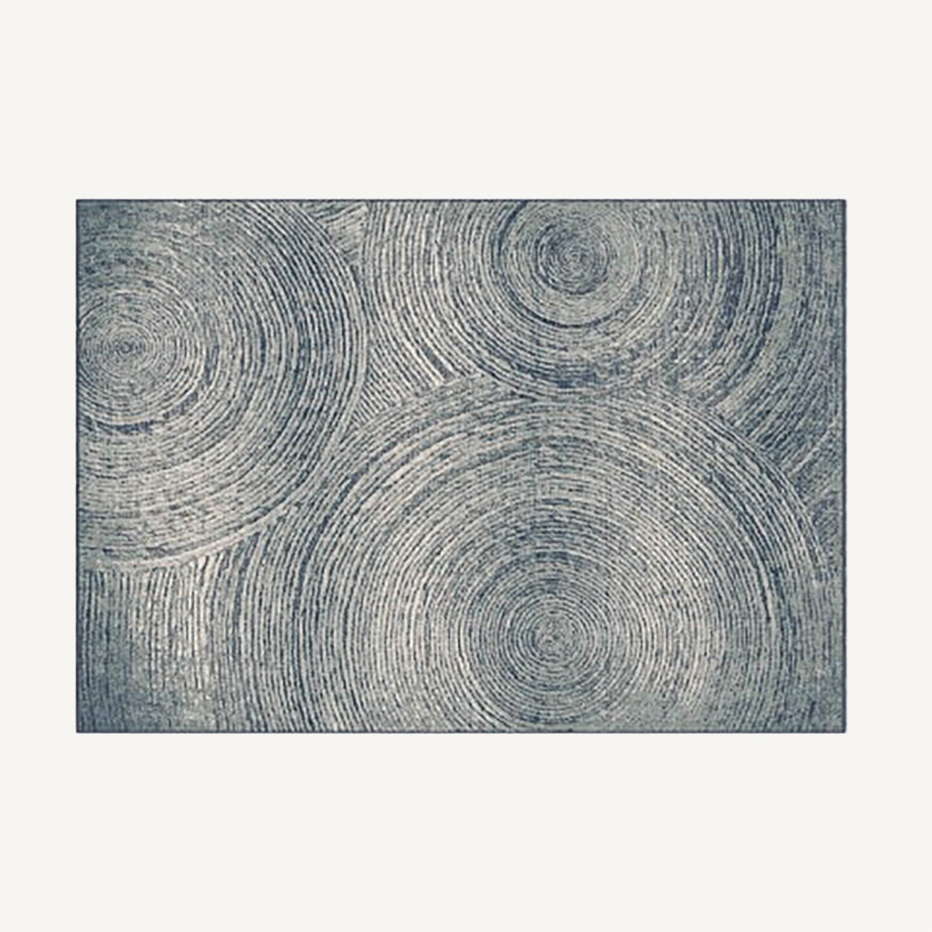 Bakea Blue Rug - Maison Rêves UK