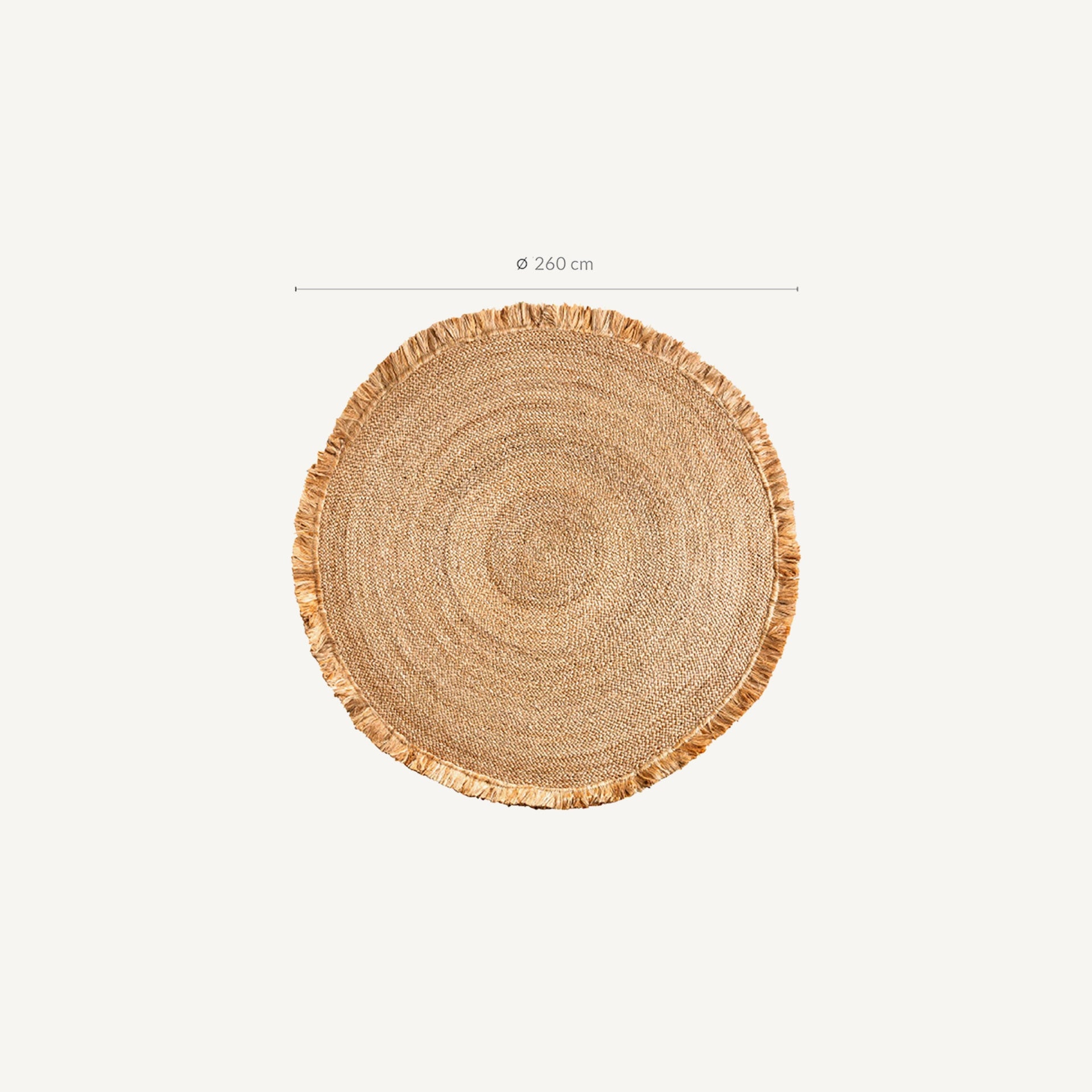 Kisai Jute Rug - Maison Rêves UK