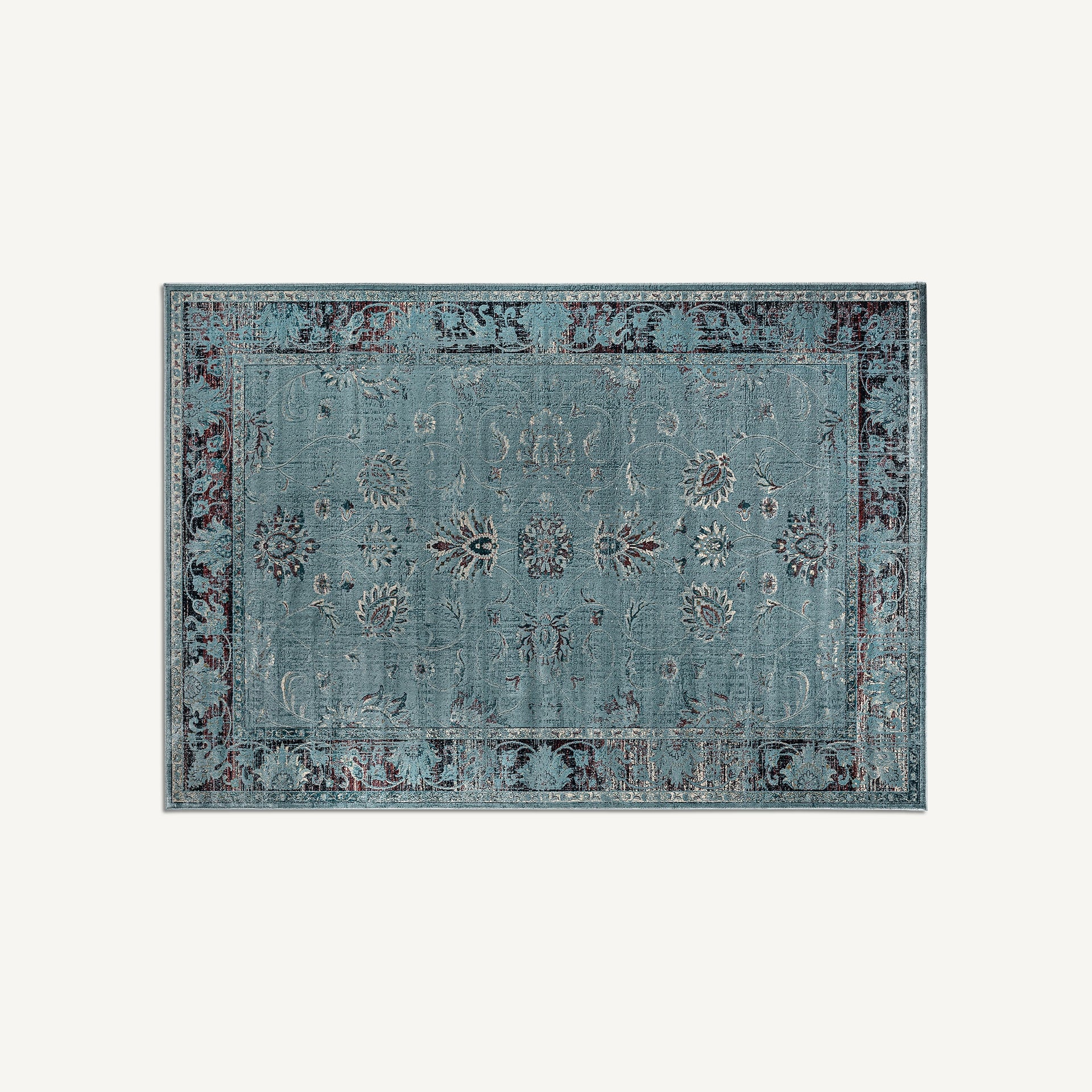 Suyay Turquoise Rug - Maison Rêves UK