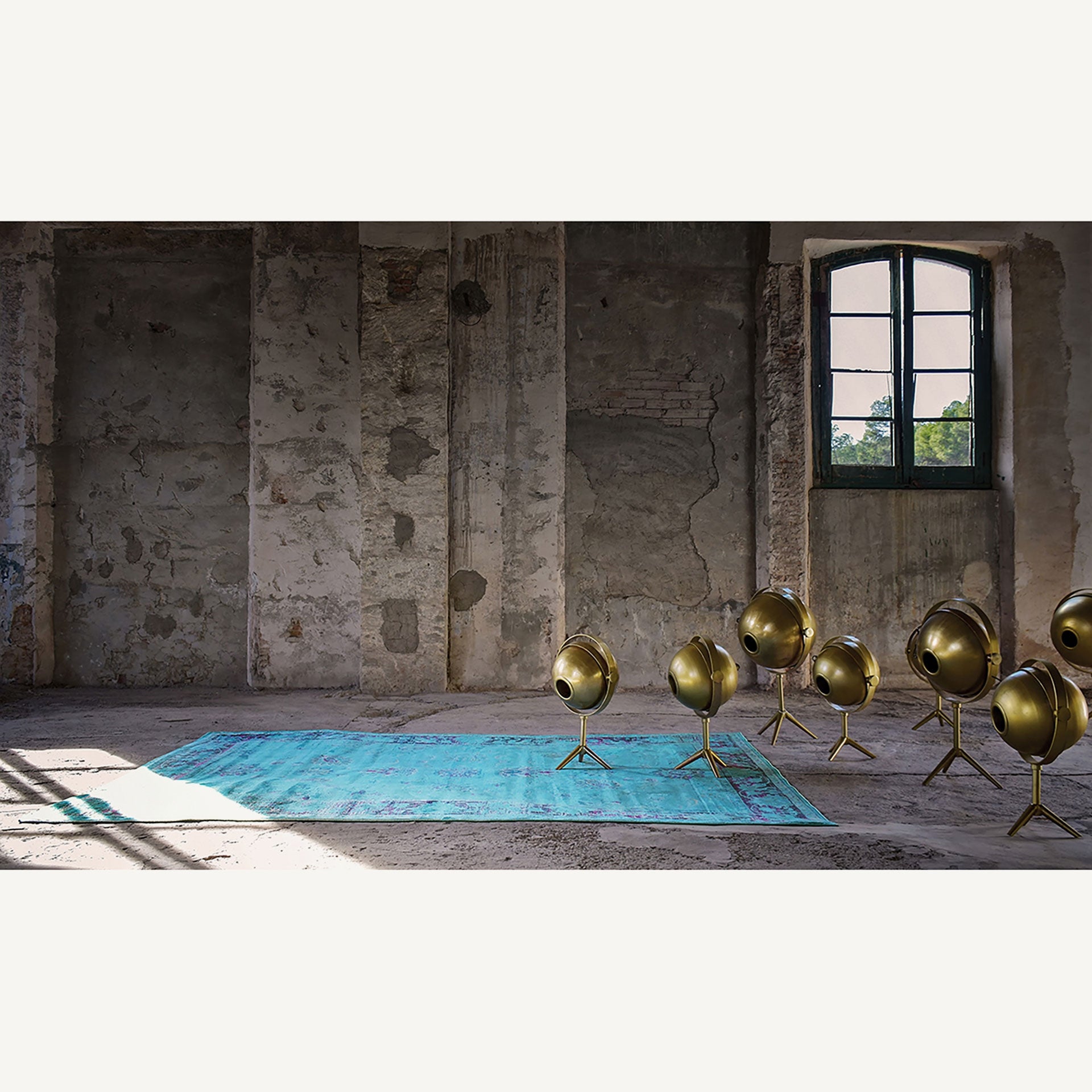 Suyay Turquoise Rug - Maison Rêves UK