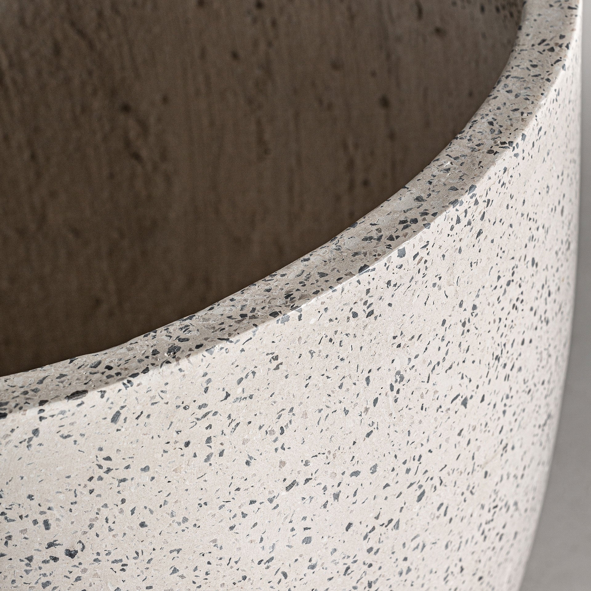 Albenga Stone Amphora Vase - Maison Rêves UK