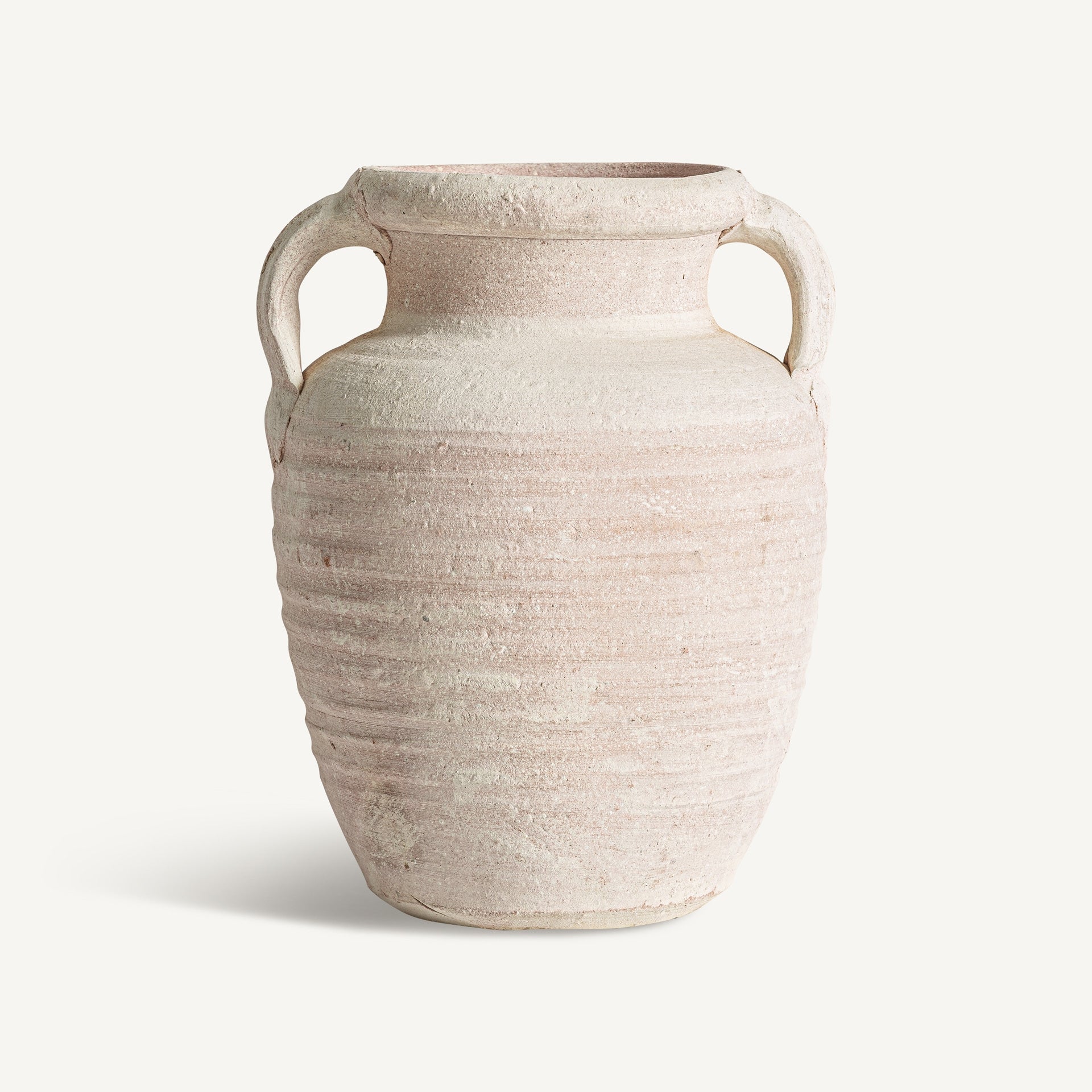 Klam Clay Amphora Vase - 33cm - Maison Rêves UK