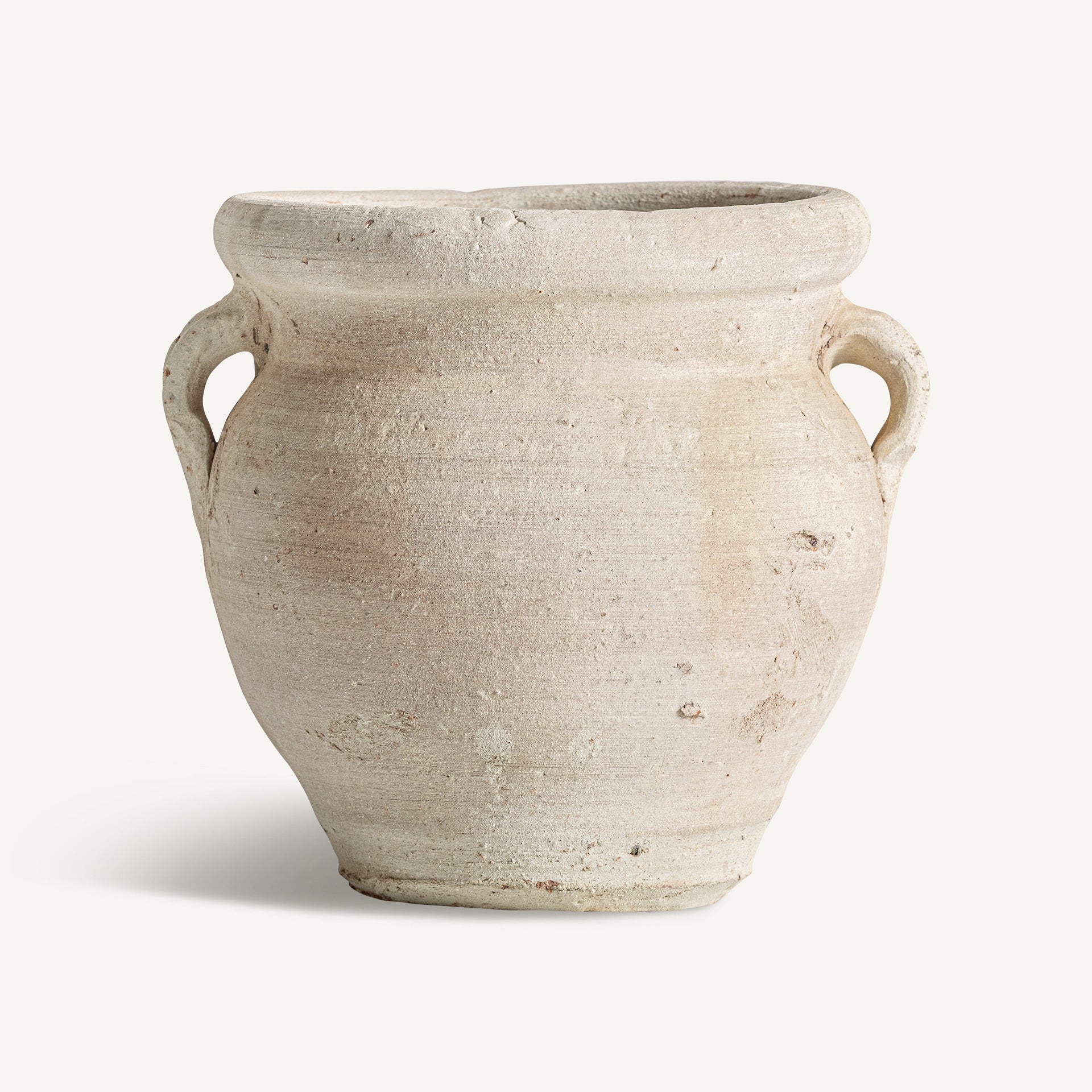 Klam Clay Amphora Vase - 29cm - Maison Rêves UK