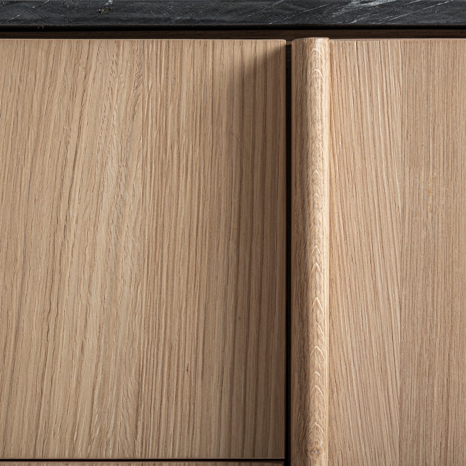 Nara Oak Wood Sideboard - 73cm - Maison Rêves UK