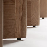 Nara Oak Wood Sideboard - 73cm - Maison Rêves UK