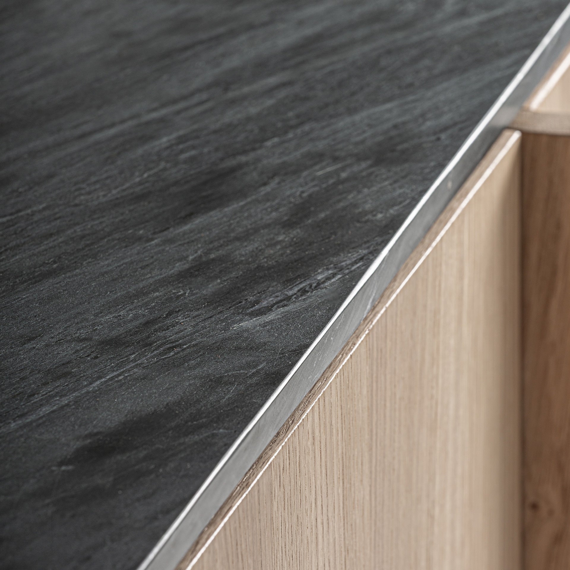 Nara Oak Wood Sideboard - 73cm - Maison Rêves UK