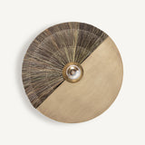 Helkie Brass Wall Lamp - Maison Rêves UK