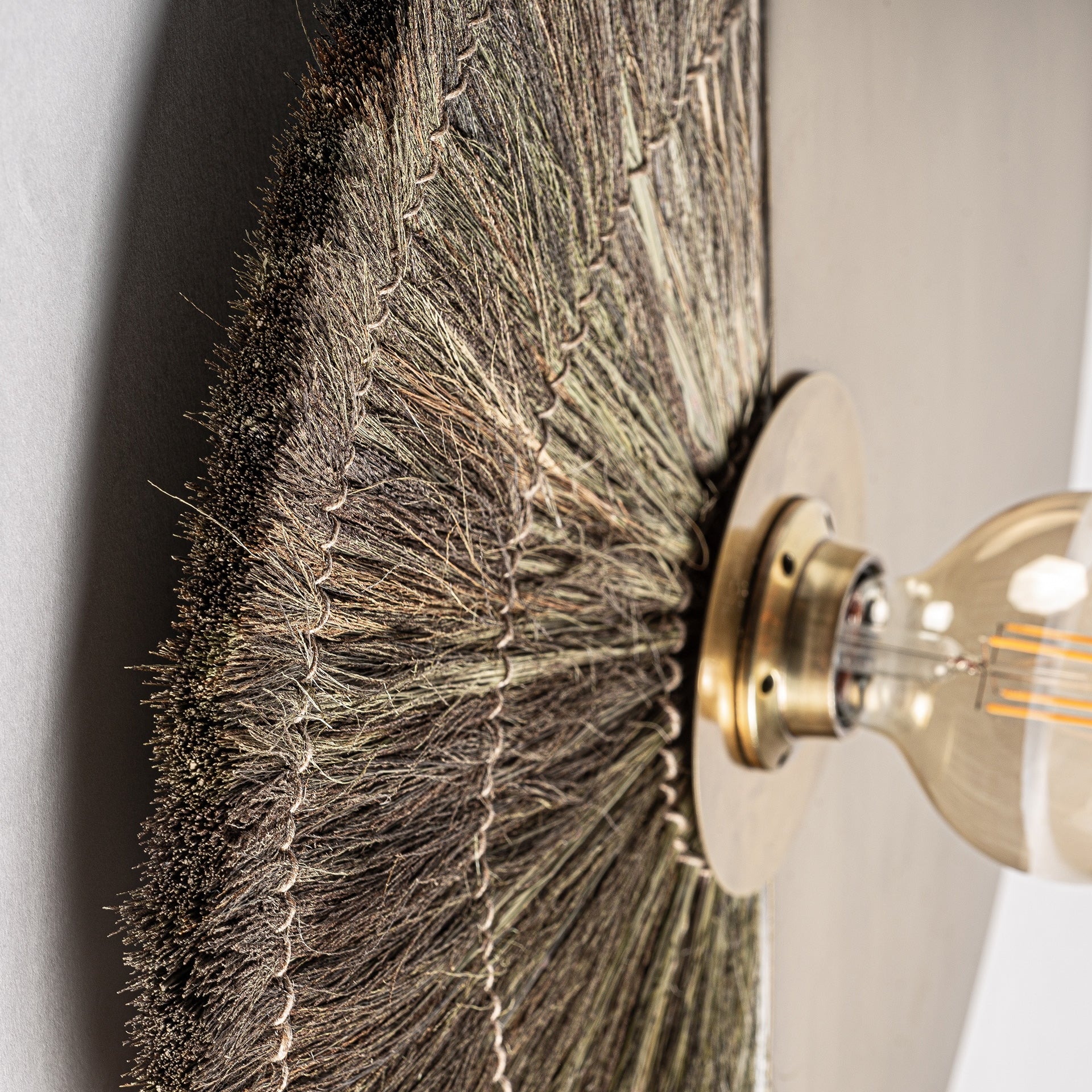 Helkie Brass Wall Lamp - Maison Rêves UK