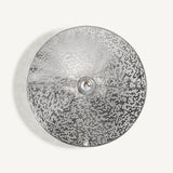 Jacquard Steel Wall Lamp - 13cm - Maison Rêves UK