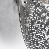 Jacquard Steel Wall Lamp - 13cm - Maison Rêves UK