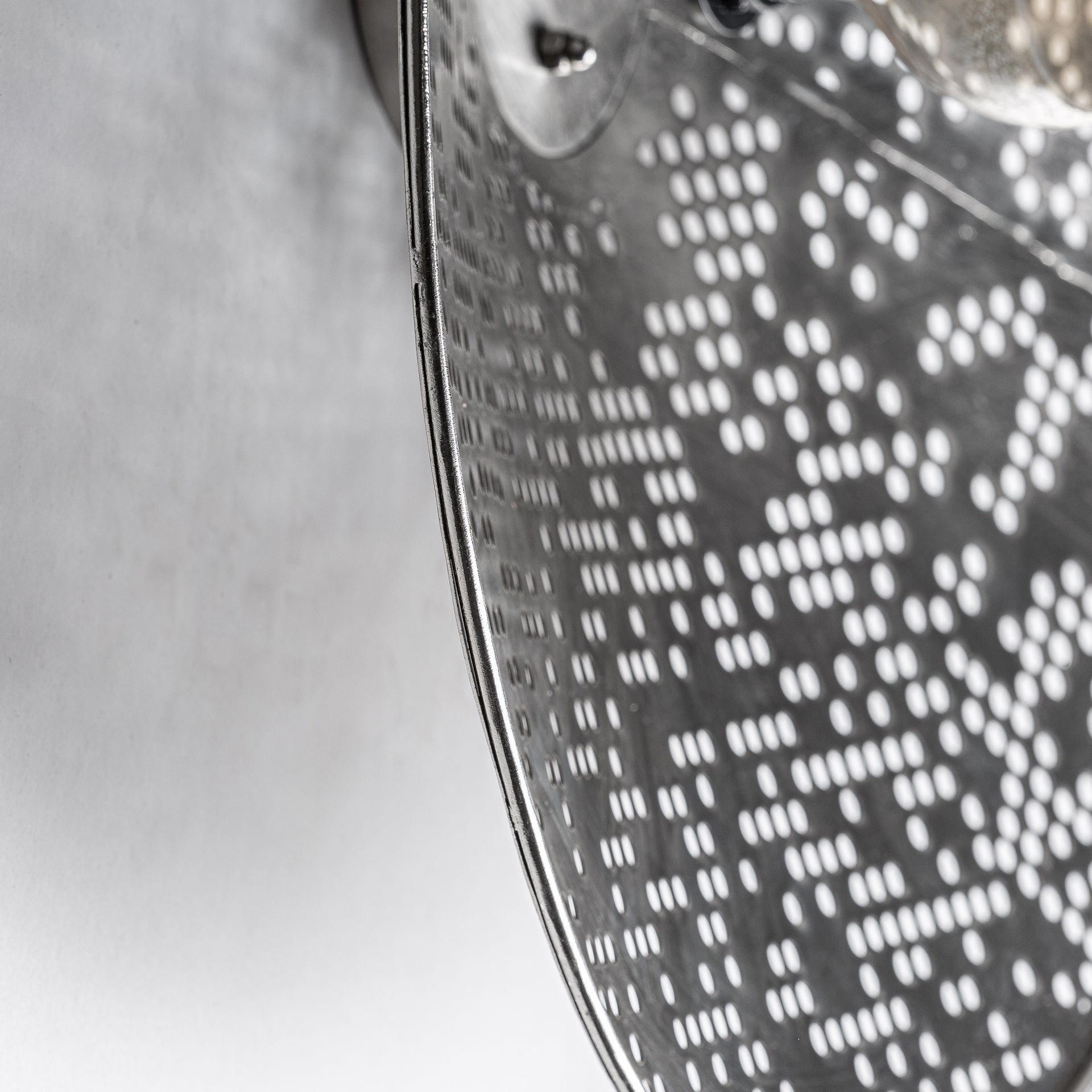 Jacquard Steel Wall Lamp - 13cm - Maison Rêves UK