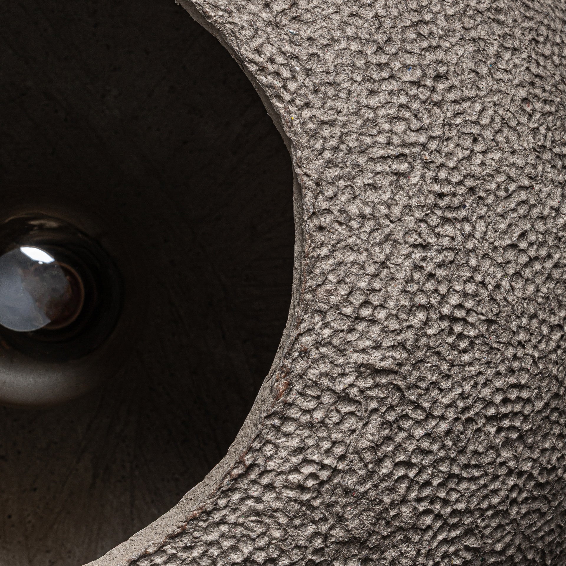 Jakub Papier-Mâché Wall Lamp - Maison Rêves UK