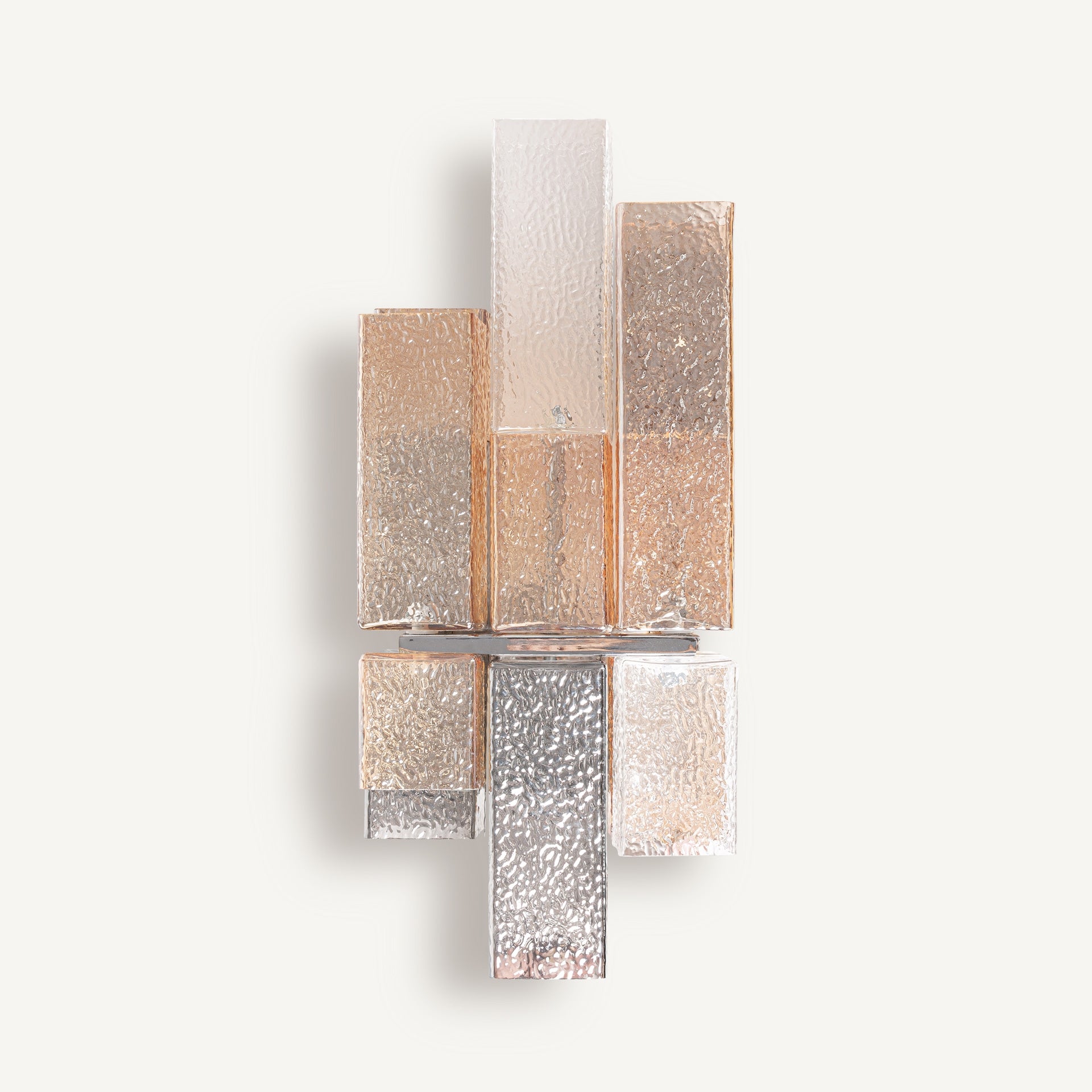 Glass Wall Lamp - 25x57cm - Maison Rêves UK