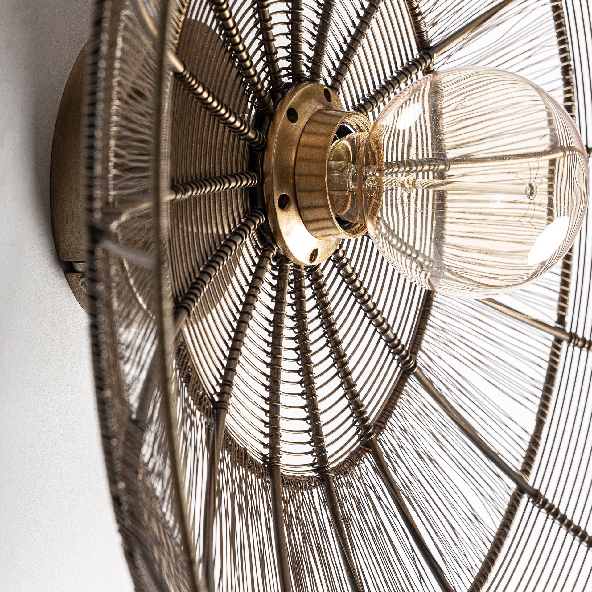 Michel Iron Wall Lamp - Maison Rêves UK