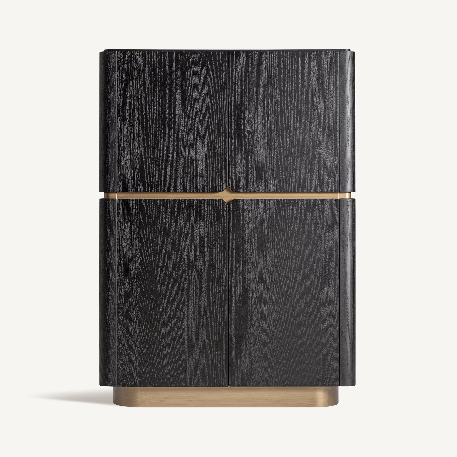 Prayon Black Wardrobe - Maison Rêves UK