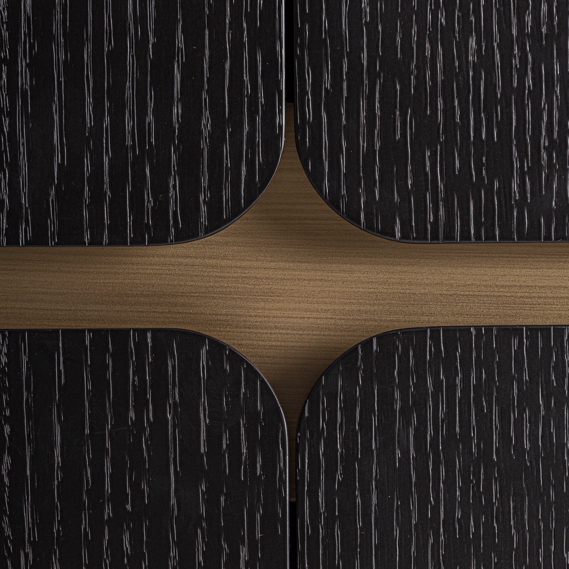 Prayon Black Wardrobe - Maison Rêves UK