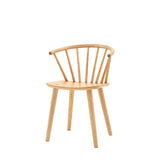 Artisan Dining Chair Natural Oak Wood (2pk) - Maison Rêves UK