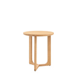 Artisan Side Table Natural Oak Wood - Maison Rêves UK