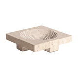 Asher Travertine Tray Empty Pockets - Maison Rêves UK