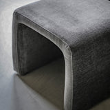 Astra Armchair Anthracite Fabric - Maison Rêves UK