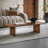 Avant Natural Acacia Wood Coffee Table - Maison Rêves UK