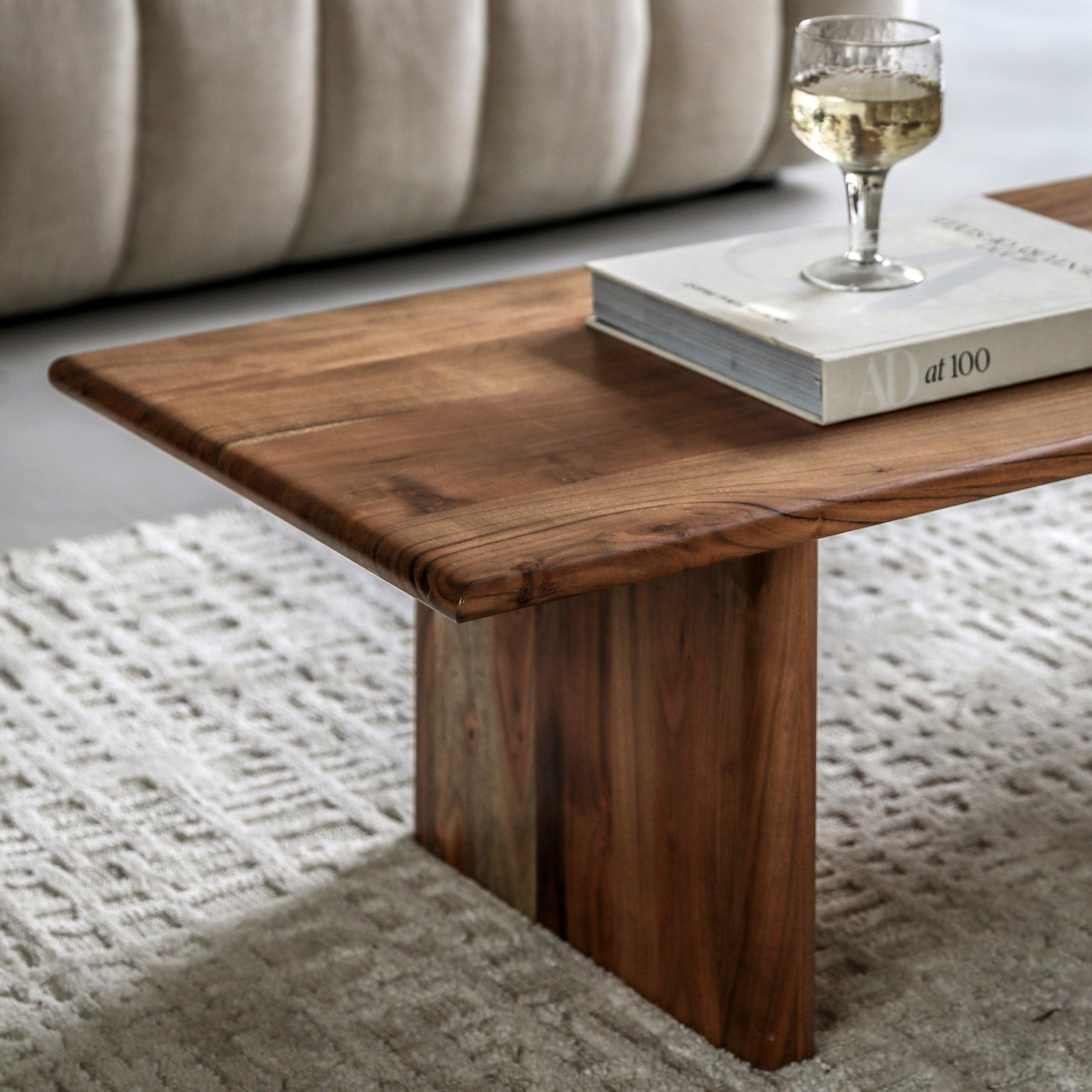 Avant Natural Acacia Wood Coffee Table - Maison Rêves UK