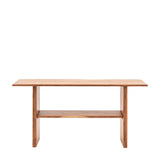 Avant Natural Acacia Wood Console Table - Maison Rêves UK