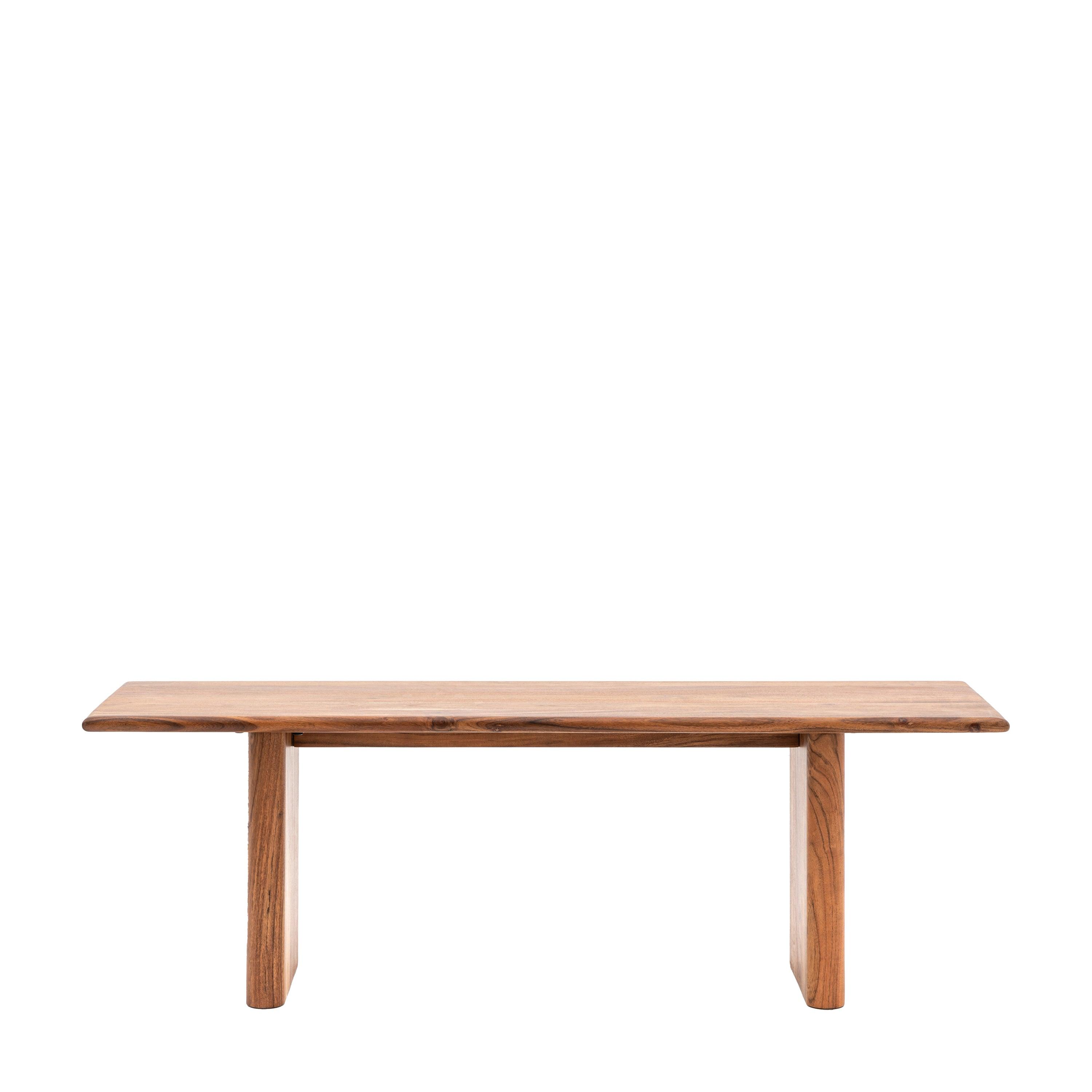 Avant Natural Acacia Wood Dining Bench - Maison Rêves UK