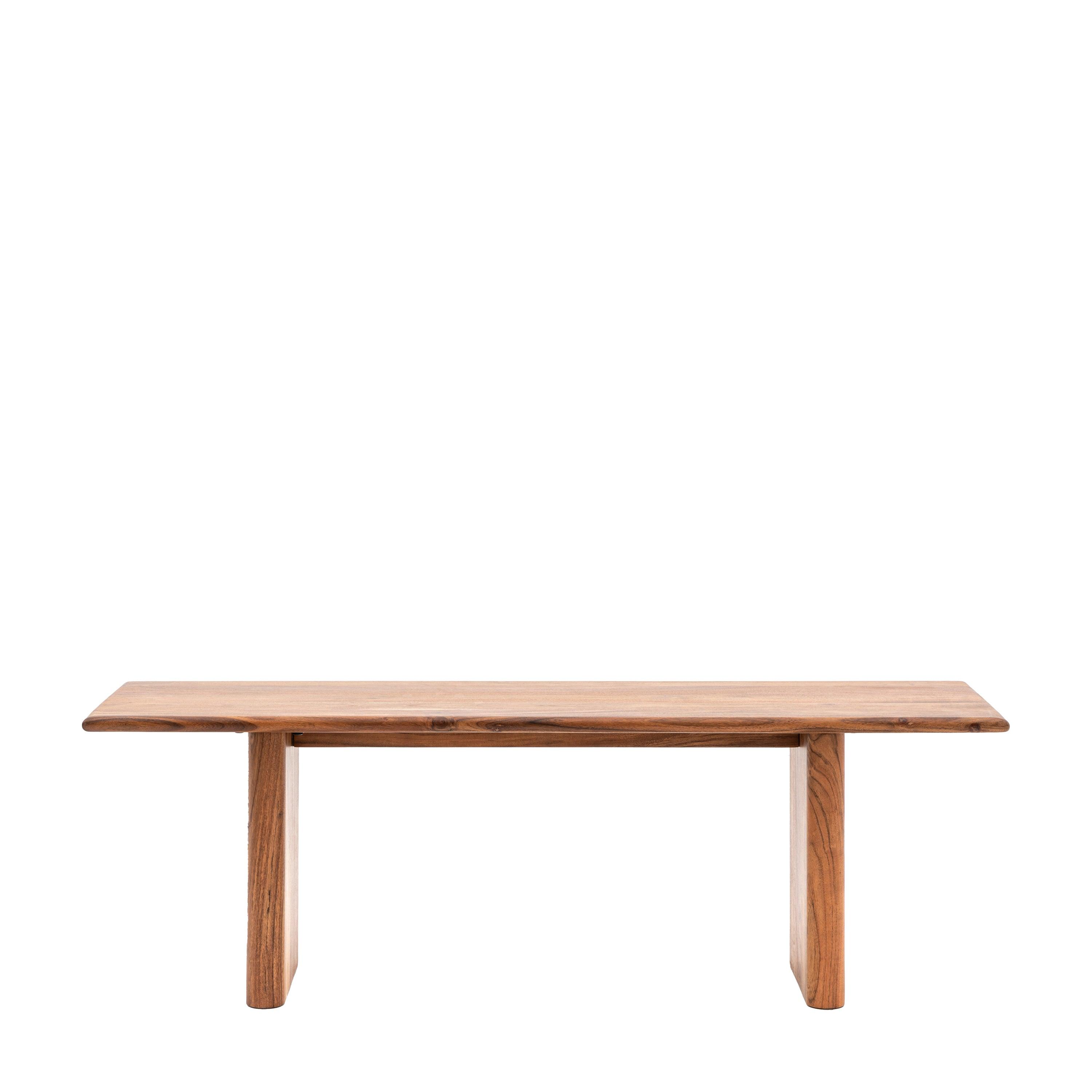 Avant Natural Acacia Wood Dining Bench – Maison Rêves UK