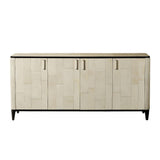 Aventine Parchment Finish Sideboard with Bronze Detailing by William Yeoward - Maison Rêves UK