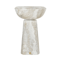 Balance Faux Marble Ocean GRC Occasional Table - Maison Rêves UK