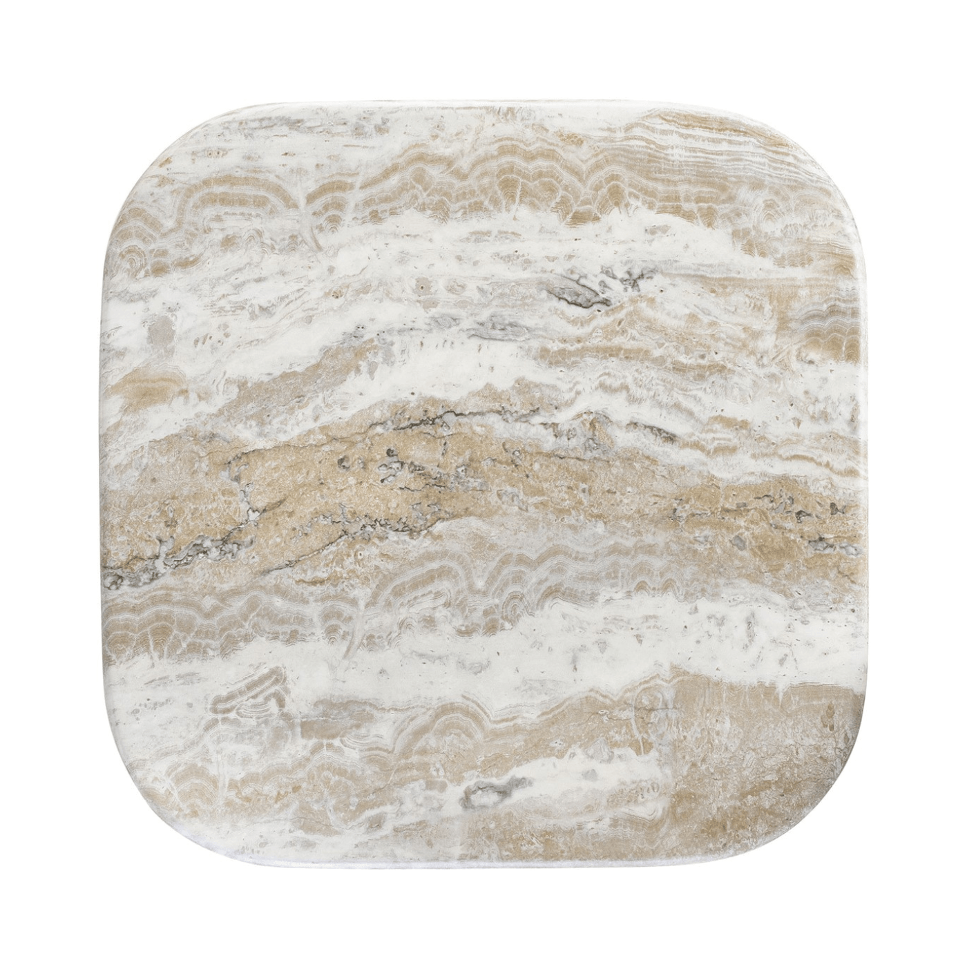 Balance Faux Marble Ocean GRC Occasional Table - Maison Rêves UK