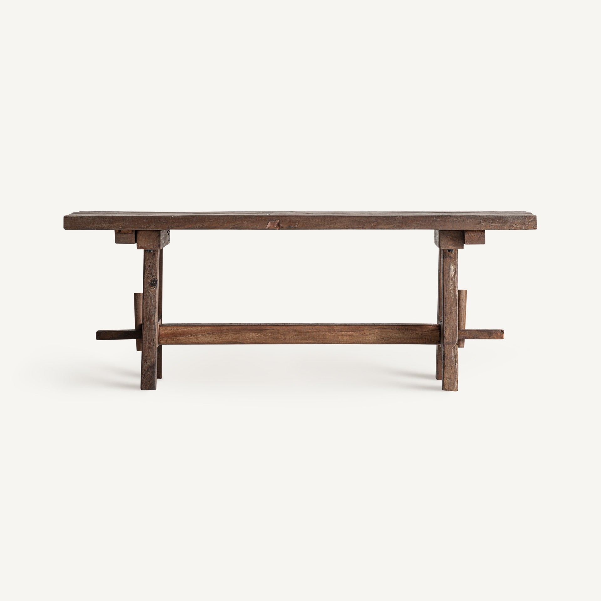 Badai Recycled Mango Wood Bench - Maison Rêves UK