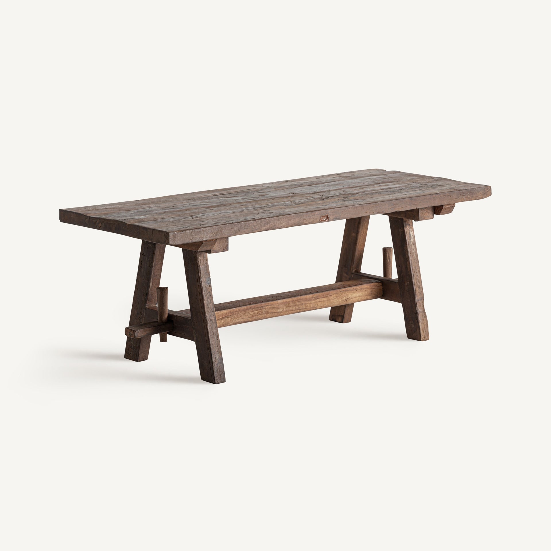 Badai Recycled Mango Wood Bench - Maison Rêves UK