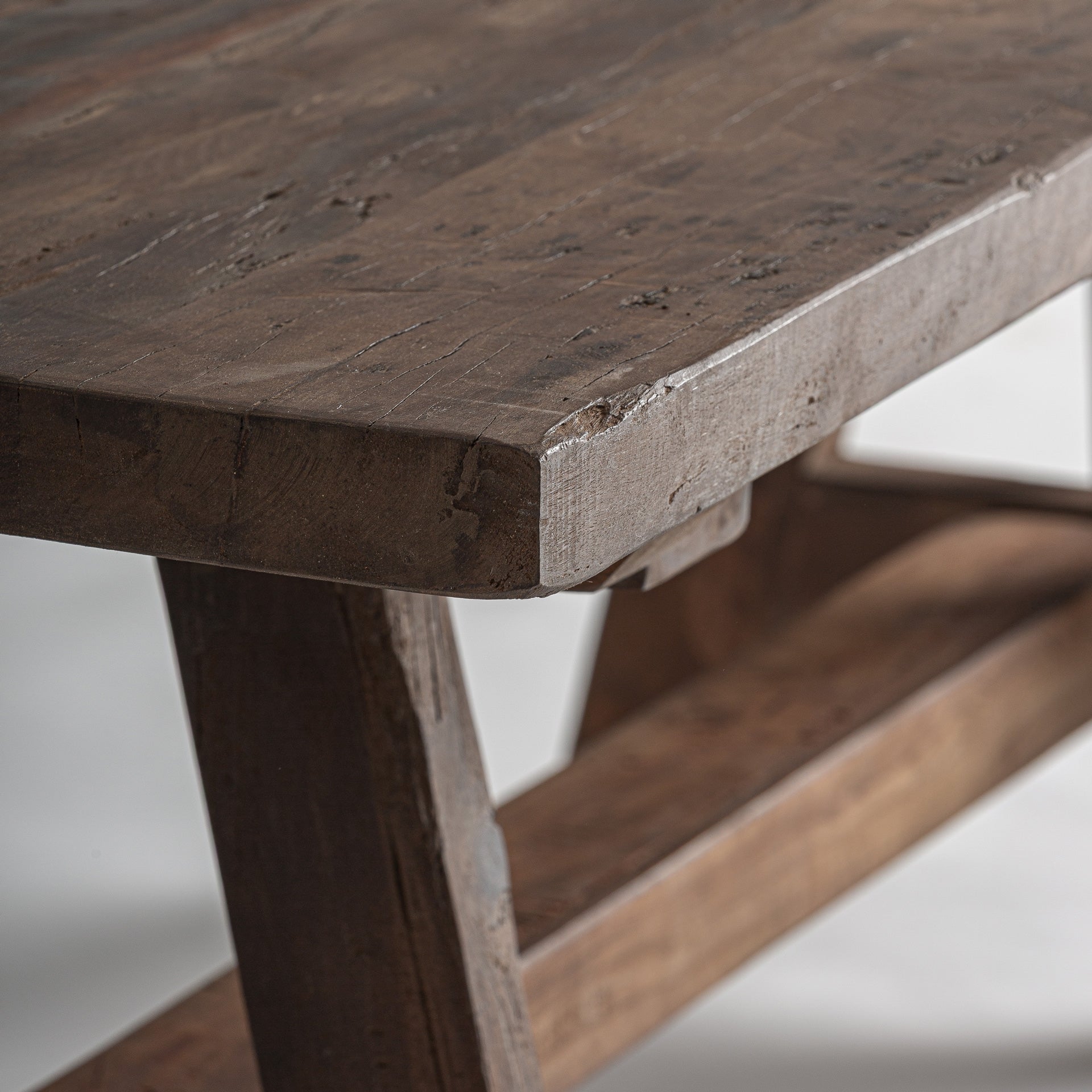 Badai Recycled Mango Wood Bench - Maison Rêves UK