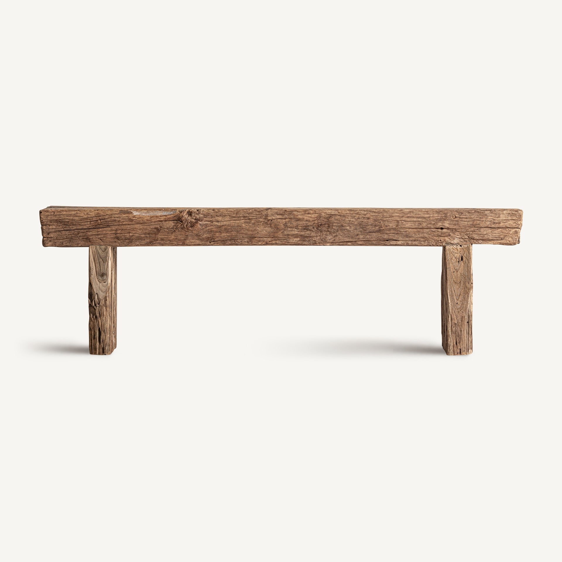 Dodka Railway Wood Bench - Maison Rêves UK