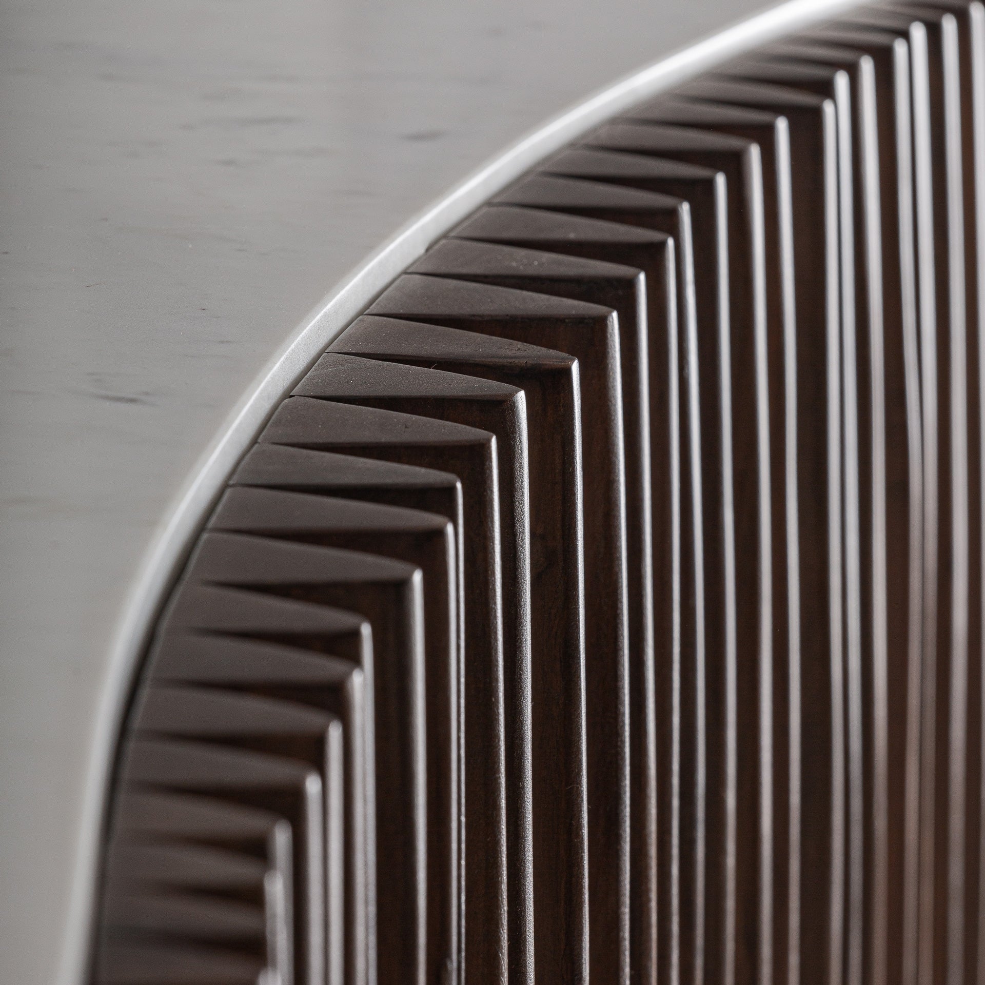 Hirson Acacia Wood Bar Counter - Maison Rêves UK
