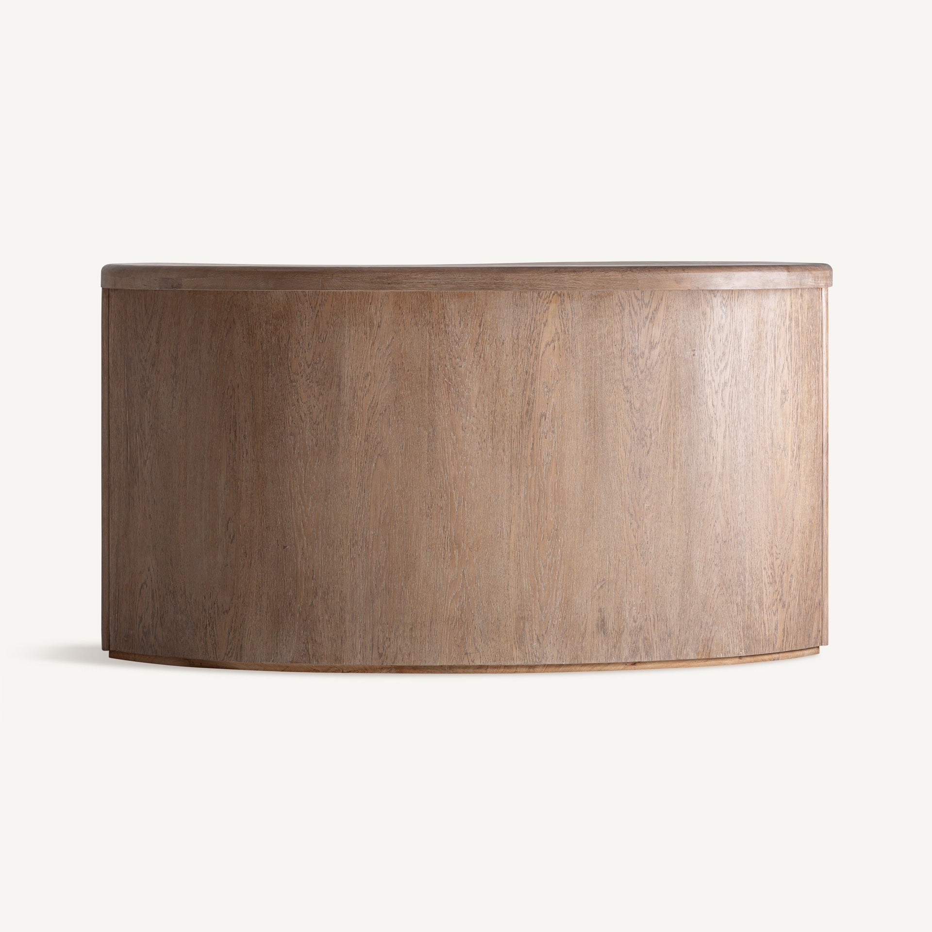 Marboz Oak Wood Bar Counter - Maison Rêves UK